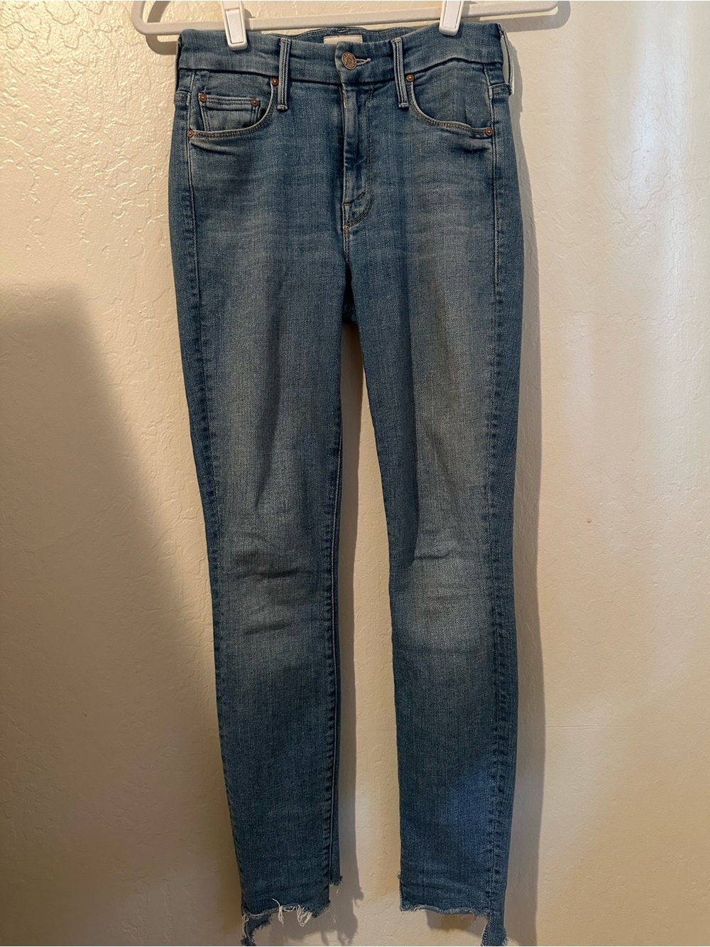 MOTHER Light Blue Denim Jeans